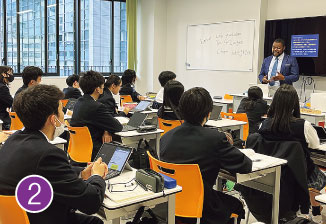 国際生アドバンストクラスは、数学・理科・社会も英語で授業が行われる