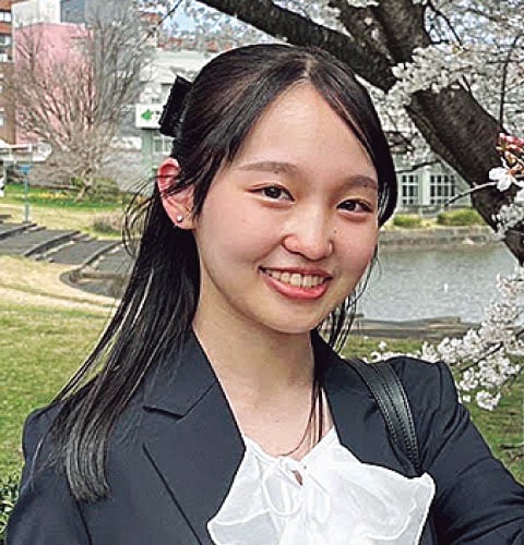 2024年度卒業生 筑波大学生命環境学群 北島りなさん