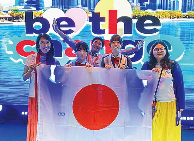 日本代表として世界大会で活動報告