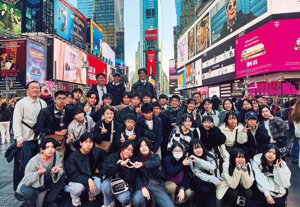 高２の国際体験学習ではボストン（ハーバード大・ＭＩＴ）＆ニューヨーク（マンハッタン）を訪ねる