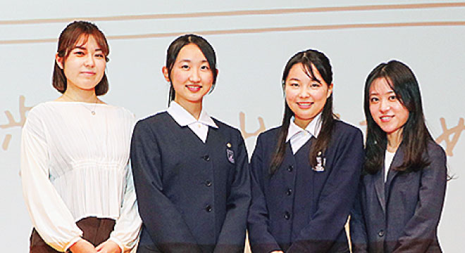 歴代の高校生平和大使が平和について考えるシンポジウム開催