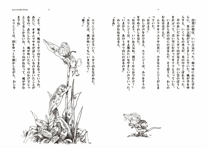 『トガリ山のぼうけん(1) 風の草原』新装版(いわむらかずお 文・絵/理論社 刊)
