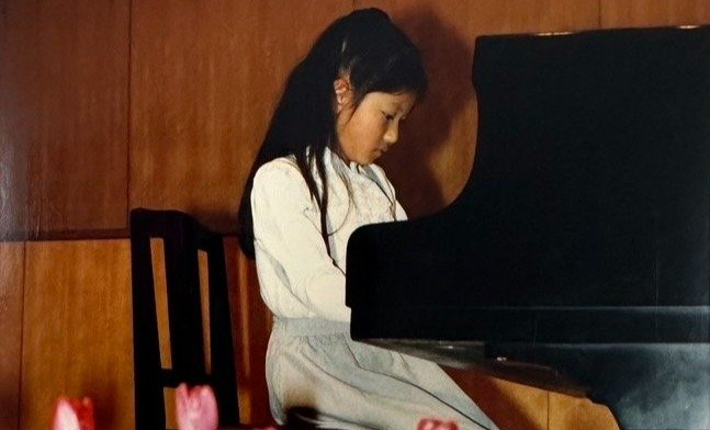 習い事のピアノは譜面を読むのが苦手だったそう