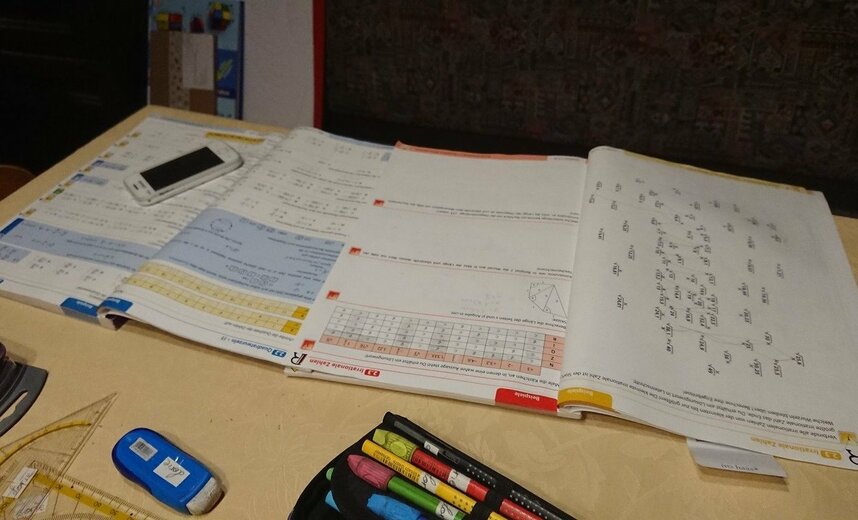 ウィーンの高校生の数学の教科書