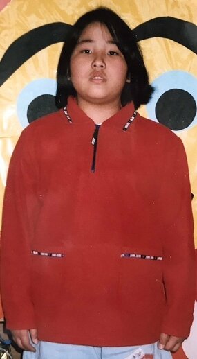 小学5年生頃の吉野なおさん。