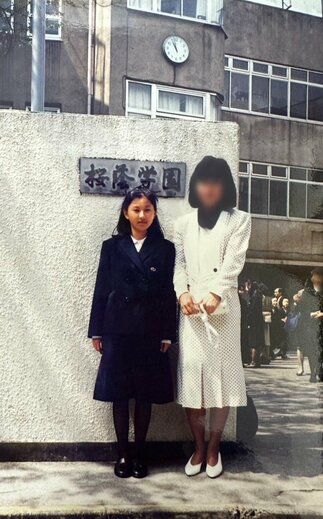 桜蔭中学校の入学式